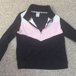 Victoria’s Secret PINK Half-Zip Sweatshirt